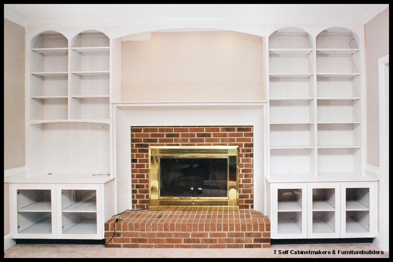 Bookcases Fireplace Surround